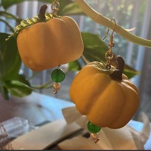 Autumn Pumpkin Earrings